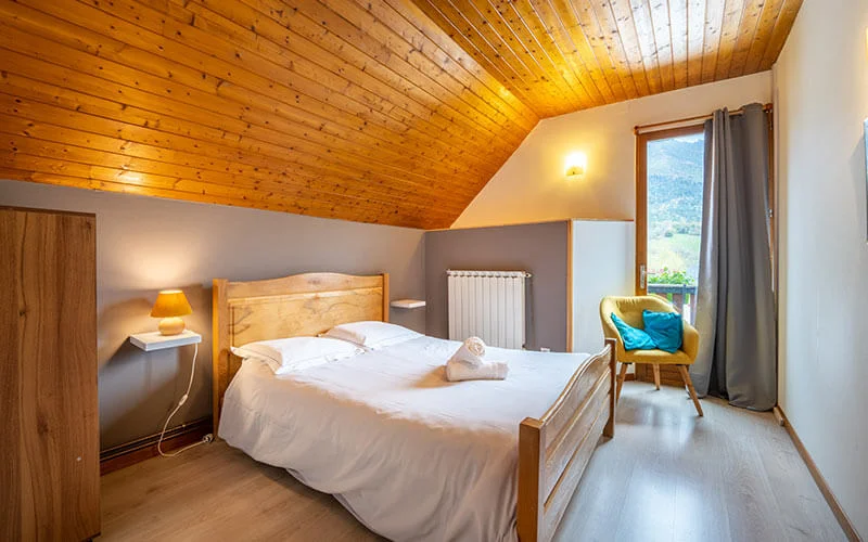 Chambre 2 personnes à louer, La Bergerie d'Azet